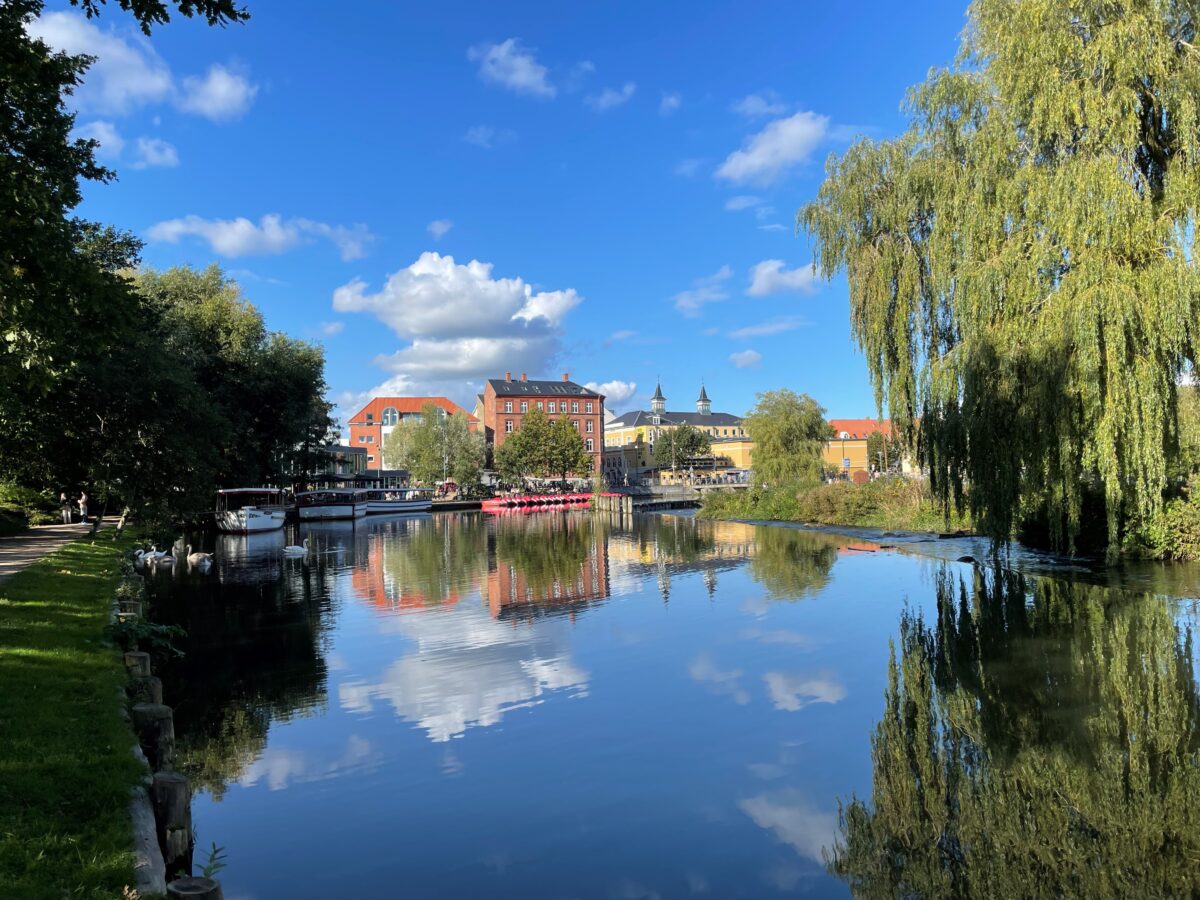 City ambience: Sounds along the river in Odense, Denmark (1 hour)