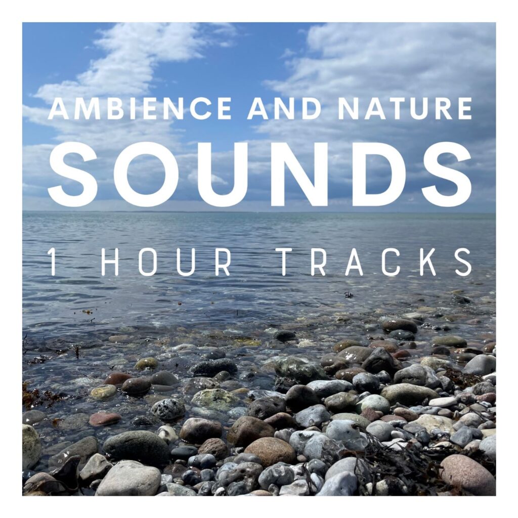 Ambience: Calm waves washing over beach rocks on a Danish island (1 hour)